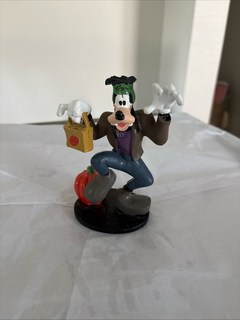 DISNEY CVS FIGURINE Goofy Frankenstein HALLOWEEN COSTUME 5"
